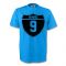 Luis Suarez Uruguay Crest Tee (sky Blue) - Kids