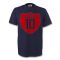 Lionel Messi Barcelona Crest Tee (navy)