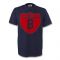 Andres Iniesta Barcelona Crest Tee (navy)