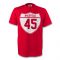 Mario Balotelli Liverpool Crest Tee (red)