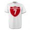 David Beckham England Crest Tee (white)