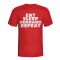 Eat Sleep Gerrard Repeat T-shirt (red)