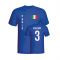 Paolo Maldini Italy Flag T-shirt (blue) - Kids
