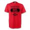 Christian Benteke Belgium Bel T-shirt (red)
