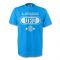 Luis Suarez Uruguay Uru T-shirt (sky Blue)