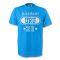 Edinson Cavani Uruguay Uru T-shirt (sky Blue) - Kids