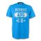 Lionel Messi Argentina Arg T-shirt (sky Blue) - Kids