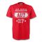 David Alaba Austria Aut T-shirt (red) - Kids