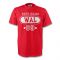 Wales Wal T-shirt (red) Your Name (kids)