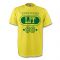 Lithuania Lit T-shirt (yellow) Your Name