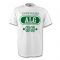 Algeria Alg T-shirt (white) Your Name