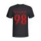 Hachim Mastour Ac Milan Hero T-shirt (black)