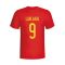 Romelu Lukaku Belgium Hero T-shirt (red)