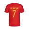 Kevin De Bruyne Belgium Hero T-shirt (red) - Kids