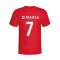 Angel Di Maria Man Utd Hero T-shirt (red)