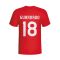 Andres Guardado Psv Hero T-shirt (red)