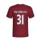 Enner Valencia West Ham Hero T-shirt (maroon) - Kids