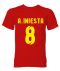 Barcelona Andres Iniesta Hero T-Shirt (Red)