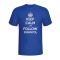 Keep Calm And Follow Espanyol T-shirt (blue)