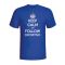 Keep Calm And Follow Deportivo T-shirt (blue) - Kids