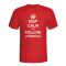 Keep Calm And Follow Liverpool T-shirt (red) - Kids