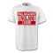 Paul Gascoigne England Legend Tee (white)