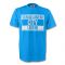 Sergio Aguero Man City Legend Tee (sky Blue)