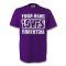 Your Name Loves Fiorentina T-shirt (purple)