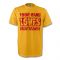Your Name Loves Galatasaray T-shirt (yellow) - Kids