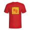 Raul Spain Periodic Table T-shirt (red)