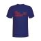 Luis Suarez Barcelona Squad T-shirt (navy) - Kids