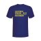 Juan Roman Riquelme Boca Juniors Squad T-shirt (navy)