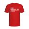 Mario Mandzukic Atletico Madrid Squad T-shirt (red)