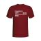 Francesco Totti Roma Squad T-shirt (maroon) - Kids