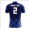 2023-2024 Croatia Away Concept Shirt (Vrsaljko 2) - Kids