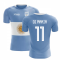 2025-2026 Argentina Flag Concept Football Shirt (Di Maria 11) - Kids