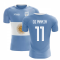 2023-2024 Argentina Flag Concept Football Shirt (Di Maria 11) - Kids