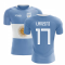 2023-2024 Argentina Flag Concept Football Shirt (Lanzini 17) - Kids