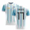 2023-2024 Argentina Home Concept Football Shirt (Lanzini 17) - Kids