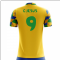 2023-2024 Brazil Home Concept Football Shirt (G Jesus 9) - Kids