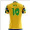 2023-2024 Brazil Home Concept Football Shirt (Pele 10) - Kids