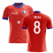 2025-2026 Chile Home Concept Football Shirt (VIDAL 8)
