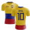 2023-2024 Colombia Flag Concept Football Shirt (James 10) - Kids