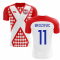 2018-2019 Croatia Fans Culture Home Concept Shirt (Brozovic 11) - Kids