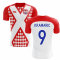 2018-2019 Croatia Fans Culture Home Concept Shirt (Kramaric 9) - Adult Long Sleeve