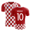 2025-2026 Croatia Flag Concept Football Shirt (Modric 10) - Kids
