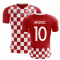 2023-2024 Croatia Flag Concept Football Shirt (Modric 10) - Kids