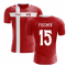 2025-2026 Denmark Flag Concept Football Shirt (Fischer 15)