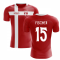 2023-2024 Denmark Flag Concept Football Shirt (Fischer 15)