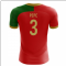 2025-2026 Portugal Flag Home Concept Football Shirt (Pepe 3) - Kids